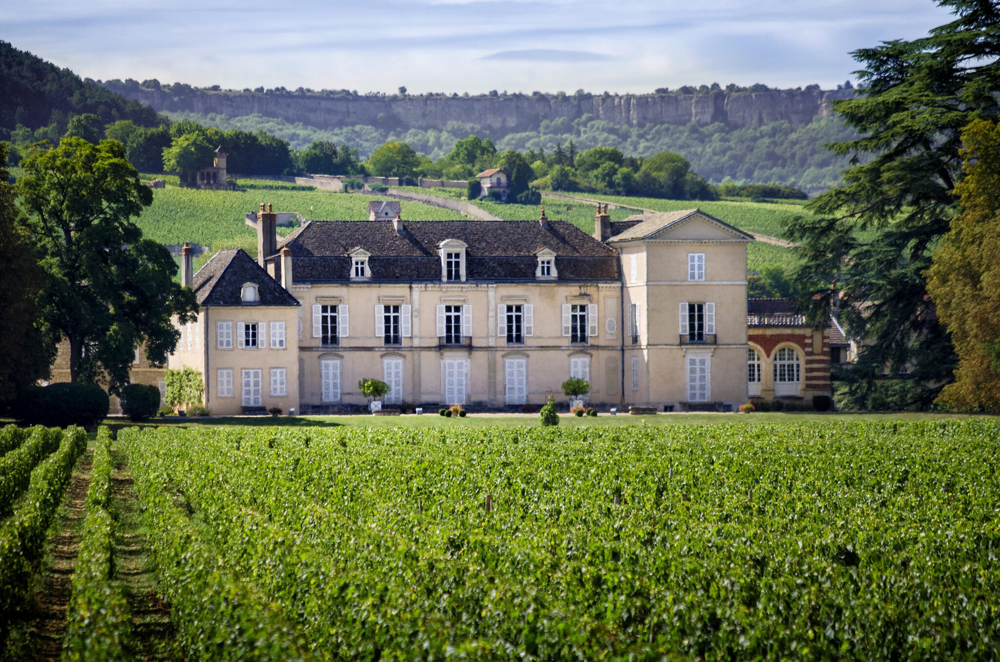 Schloss Meursault im Burgund