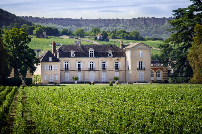 Schloss Meursault im Burgund