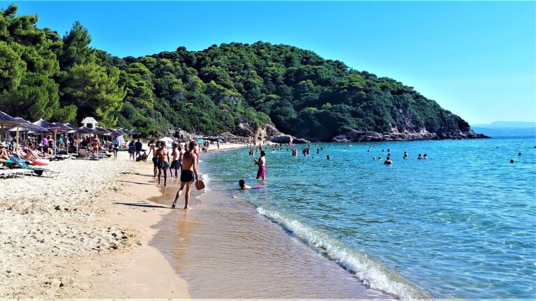 Strand auf Skiathos in Griechenland