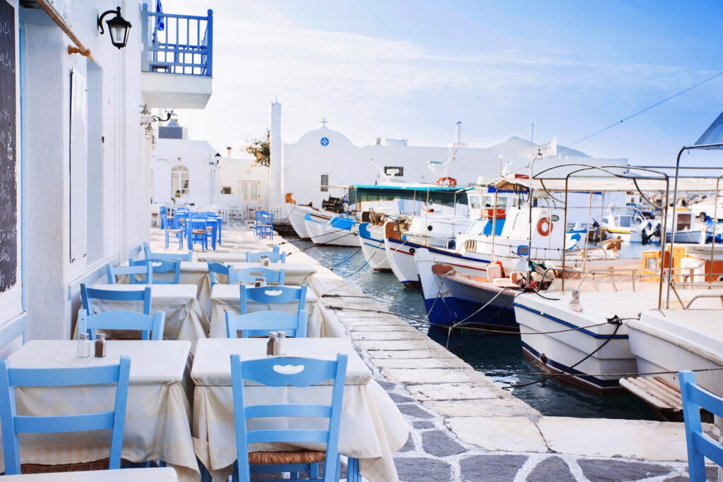 Hafen auf Paros