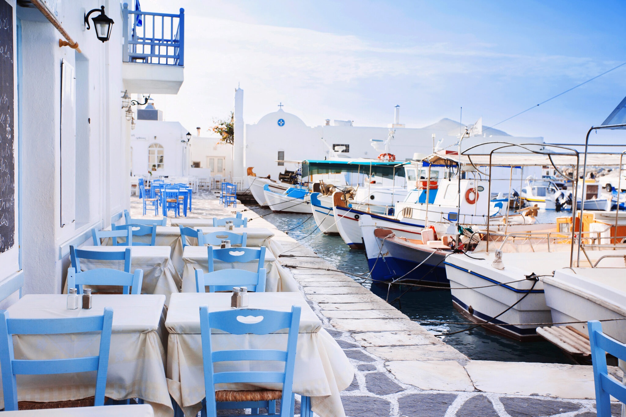 Hafen auf Paros