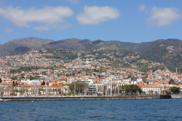 Anblick auf Funchal, Madeira