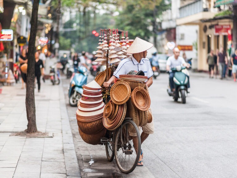 Händler in Vietnam