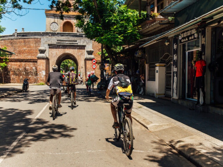 Unterwegs mit dem Fahrrad in Vietnam